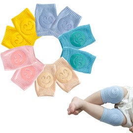 TFTSR Baby knee Pads for Crawling (5 Pairs) Walking Protector Knee Pads For Kids Toddler Baby Boys Girl 1-3