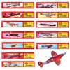 HONGECB Glider Planes Set, Polystyrene Flyer Set, Individually Packaged Polystyrene