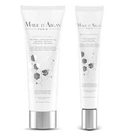 MARIE D'ARGAN Set de 2 Piezas Science Advance Crema Facial De Día de 50 ml Y Contorno De Ojos de 20 ml, Antiarrugas, Hidratante, Reafirmante, Elastina