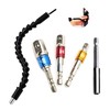 Flexible Drill Bit Extension + Impact Driver Socket Adaptor Bits