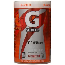 Gatorade G Series 02 Perform Fruit Punch (8-1.23 ounce Packets)