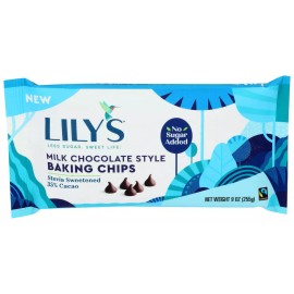 Lilys Lily'S  Baking Chips Milk Chocolate   9 Oz Pack Of 1