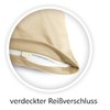 Exklusiv-heimtextil Jersey cushion cover, economy set of 2, with zippers,