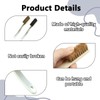 2PCS Climbing Brush Beige bouldering brush boar's hair and plastic