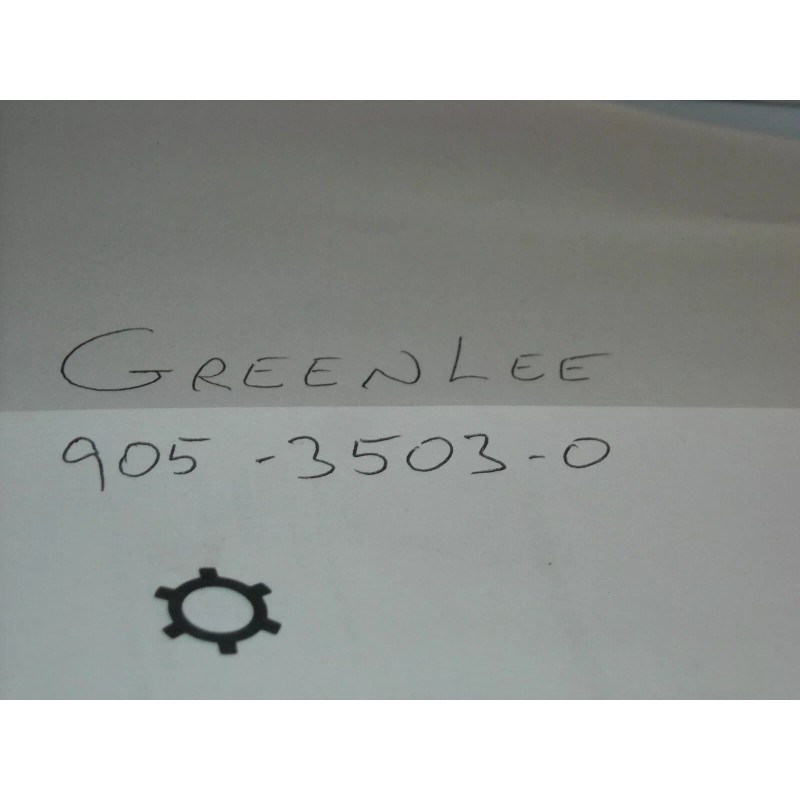Greenlee 905-3503-0, Greenlee, 53503, Retaining Ring, New Old Stock