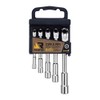 Rhino 5 x 8 to 17 mm 6/12 Point Steel Loose Tube Wrench Set of 5