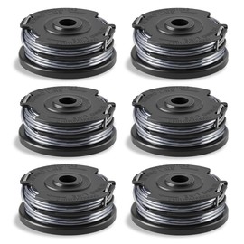 SHUOMAO 6 Pack Strimmer Spool for Bosch ART 24 27, Strimmer Trimmer Wire Grass Cutting Spool Line for Bosch ART 24 27 30 30-36 LI,20Ft Nylon Wire (Replace of F016800351)