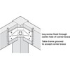 Corner Brace, Table Leg (1)