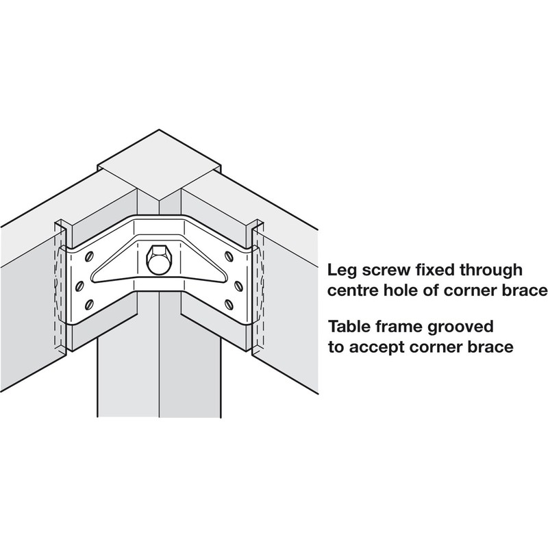 Corner Brace, Table Leg (1)