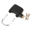 Black Anti Theft Security Padlock Waterproof Siren Alarm Lock for