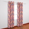 Deconovo Thermal Printed Window Kitchen Curtains for Dinning Room, 42x95,