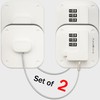Refrigerator Lock, Heavy Duty Fridge Lock, Combination Lock for Fridge,