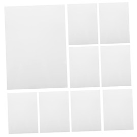 KICHOUSE 10pcs PVC Fire Retardant Film Sheets Lighting Gel Filter for Stencils Crafts and Art Projects Versatile Correction and Protection for Your Files