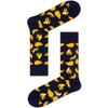 Happy Socks Women's Banana Sock, Navy, 3-7 (Size:36-40)