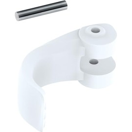 LEKI Unisex Adult Ski Poles, White, 18