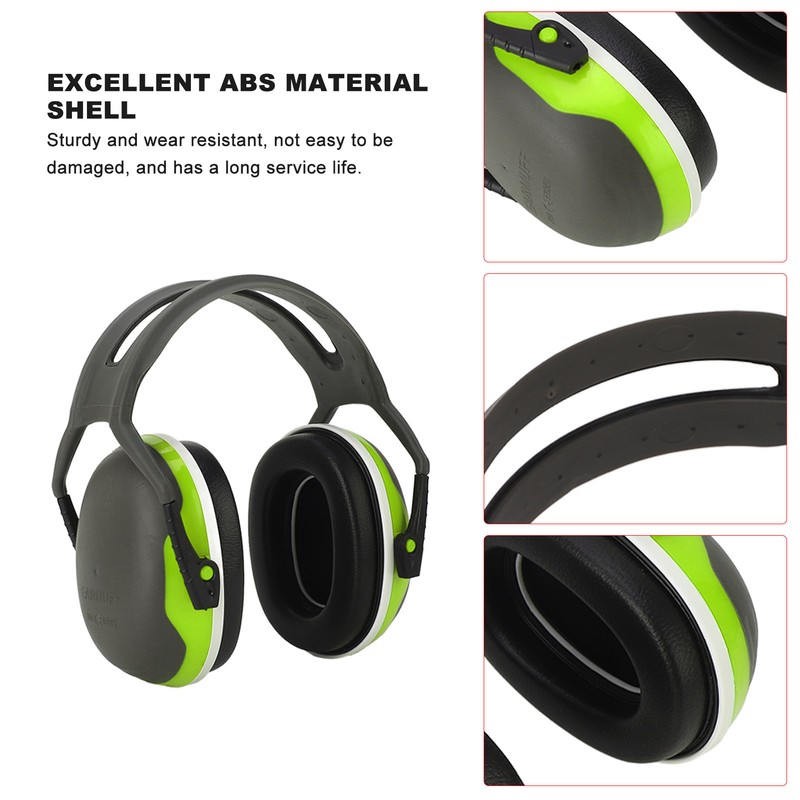 Noise Reduction Safety Ear Muff Foldable Noise Cancelling Earmuff for