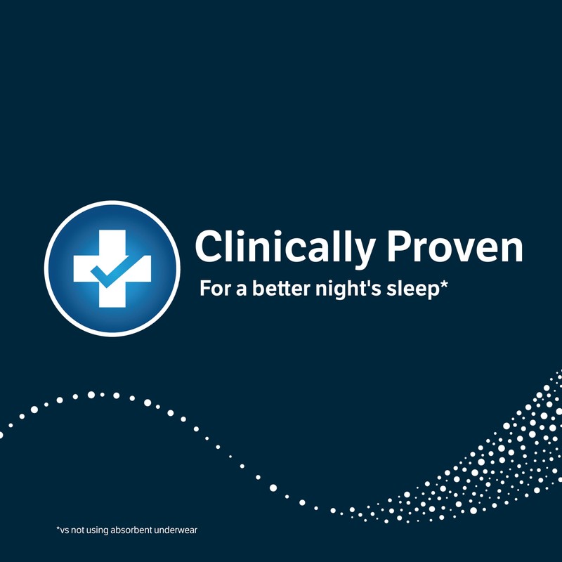 Goodnites Boys' Nighttime Underwear, Size XXL (120-165 lbs), 54 Ct,