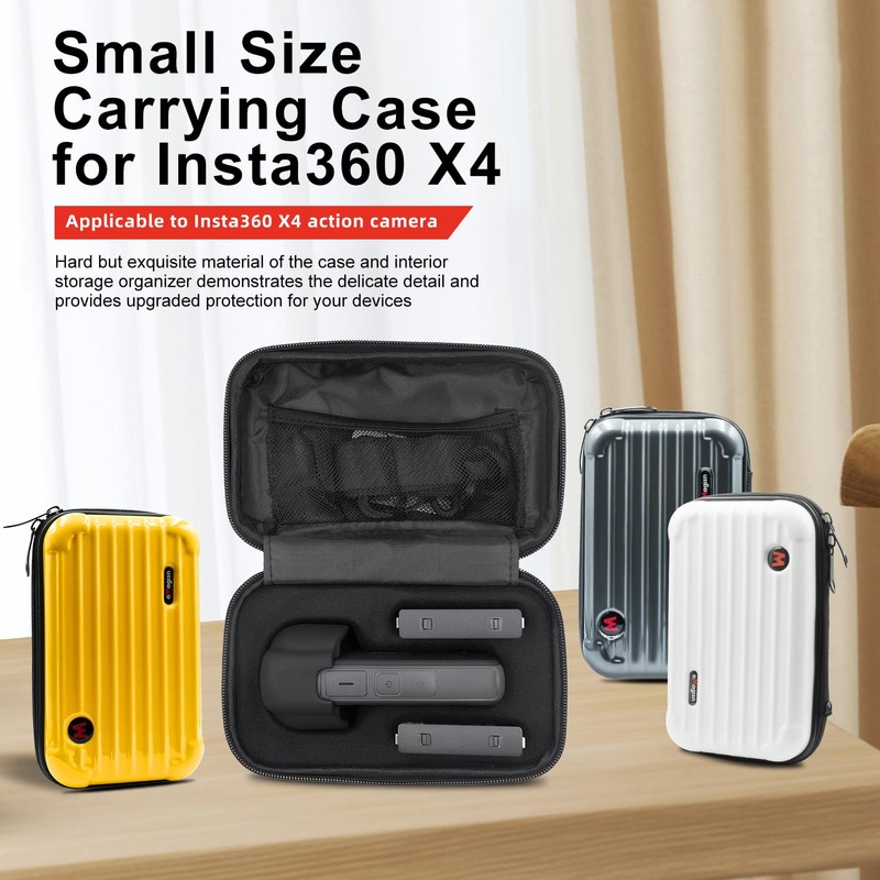 Taoricup Insta360 X4 Carrying Case X4 Bag Hard Shell Case