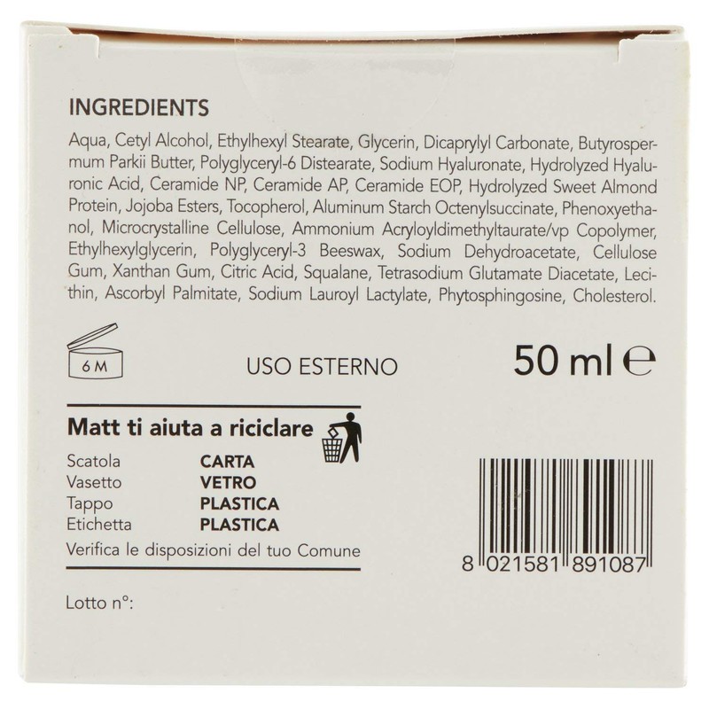 Matt Age Active Face Cream Anti-Age Night - Hyaluronic Acid