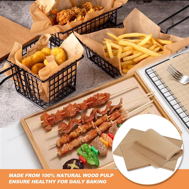 Parchment Paper for Baking Sheets 100pcs Non Stick Parchment Baking