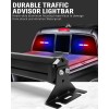 Emergency Strobe Light Bar 40 LED Dash Safety Flashing Light