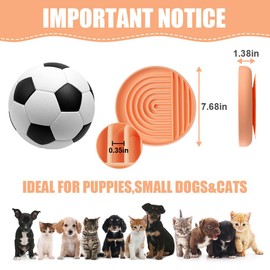 Adiwo Slow Feeder Dog Bowls,Silicone Durable Dog Slow Feeder Bowl with Suction Cups Non-Slip Dish Washer Safe Puzzle Bowl for Dry Wet Food Slow Feeding Slow Down Pet Eating Speed for Dogs Cats Pink