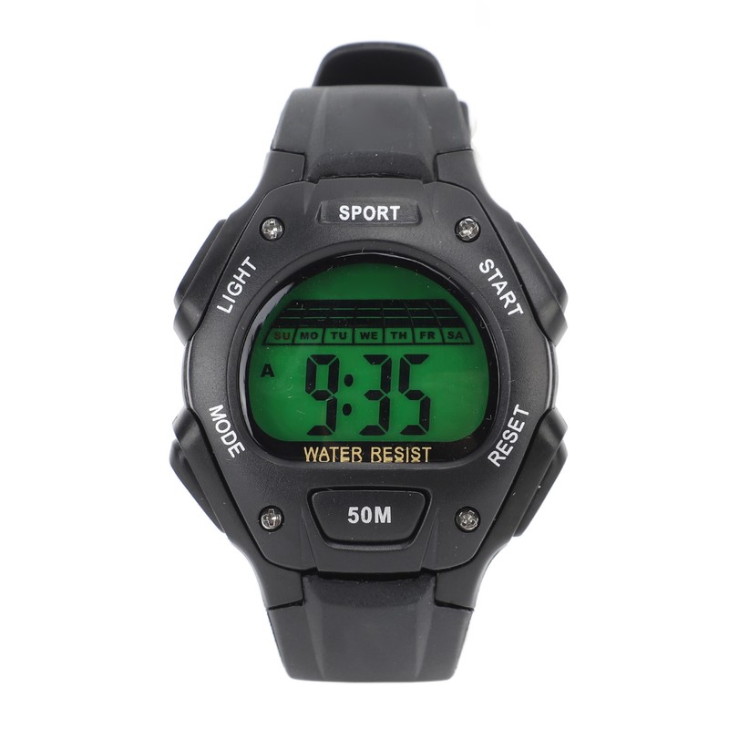 Digital Sports Watch Waterproof Fashionable Multifunctional Luminous LED Screen Watch