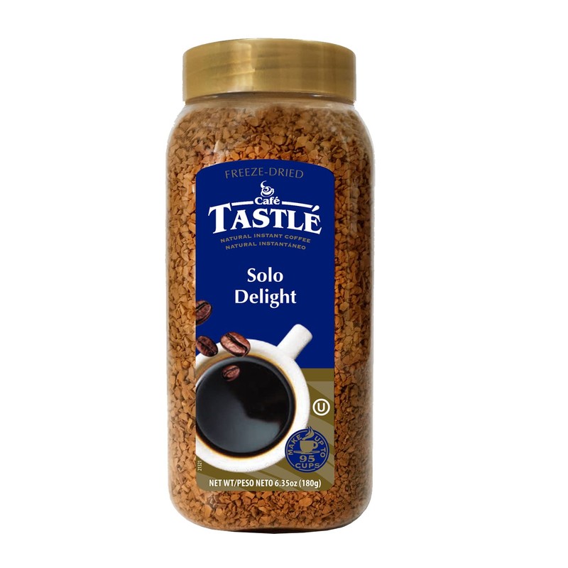 Café Tastlé Supremo Blend & Solo Delight 6.35 Ounce Instant