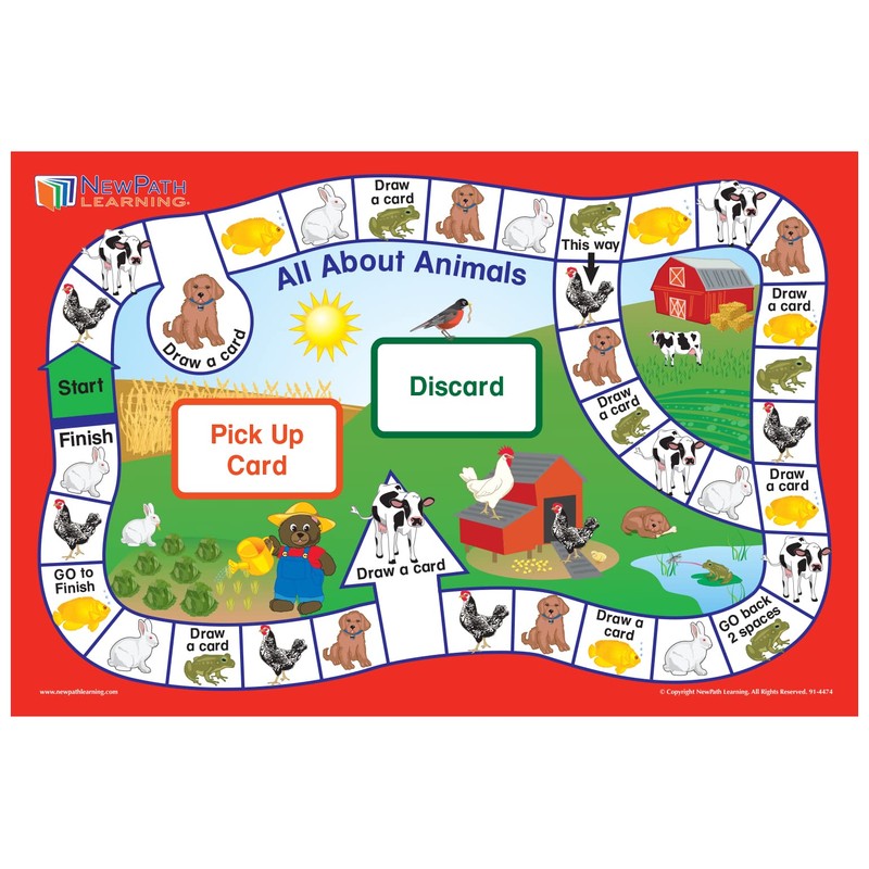 NewPath Learning Science Readiness Learning Center Game: All About Animals