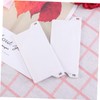 FUNOMOCYA 89mm Wide Vertical Blind Bottom Weights 10pc Plastic Plate