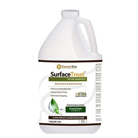 SurfaceTreat Floor Cleaner, Gloss Protector, Deep Cleans,Polishes, Non Hazardous (1 GAL - Prof Grade)