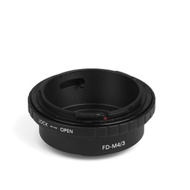 FD-M4/3 Lens Adapter Compatible with Canon FD Lens to Micro 4/3 MFT Four Thirds Adapter