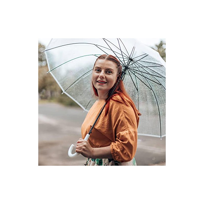 Transparent Umbrella Transparent Festival Concerts Wedding Diameter 97 cm with