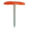 Grip-Rite Plastic Cap Nails - Secure Roofing Underlayments and Housewraps