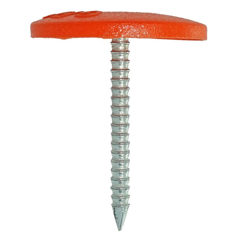 Grip-Rite Plastic Cap Nails - Secure Roofing Underlayments and Housewraps