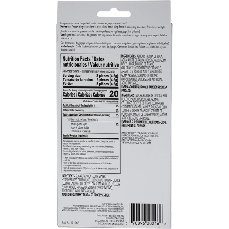 Wilton Sunflower Icing Decorations