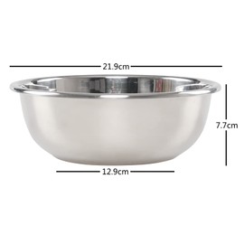Hespama 6 Pack Stainless Steel Mixing Bowl Set
