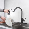 Kohonby Single Handle Kitchen Faucet with Pull Down Sprayer Modern