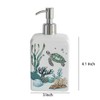 CHOOLD Ceramic Sea Turtle and Sea Grass Dispenser with Plastic