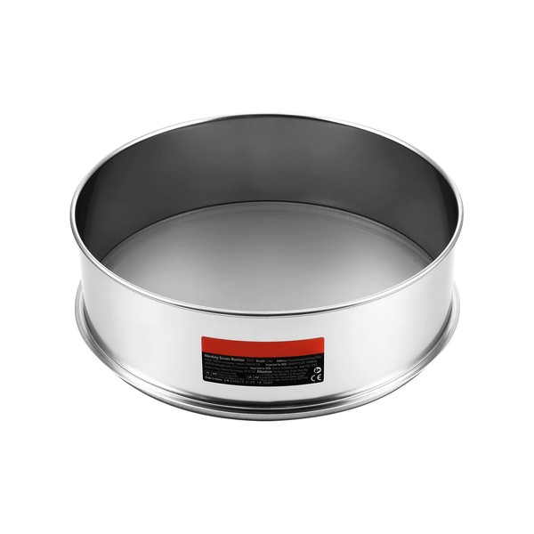 Happybuy 40 Mesh Flour Sieve, 304 Stainless Steel Fine Mesh