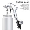 Air Pressure Regulator Filter Pneumatic Adjusting Valve with Gauge for