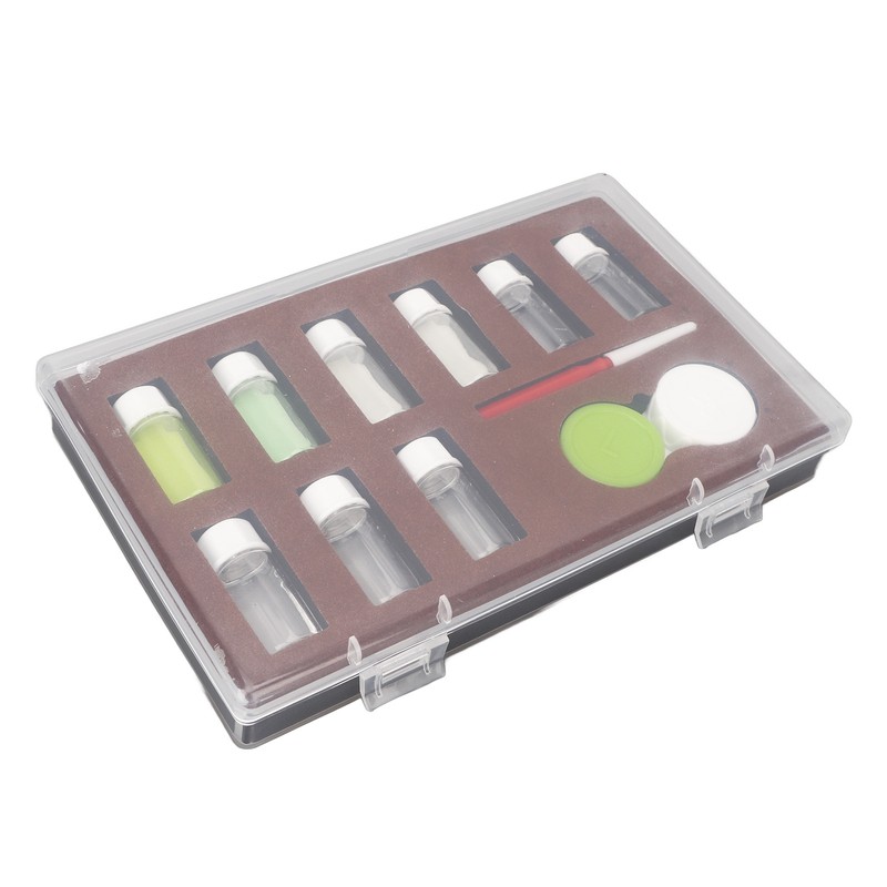 4 Colors Watch Fluorescent Powder Set Mixing Liquid Professional Watch
