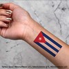 4 x 'Cuba Flag' Temporary Tattoos (TO00015079)
