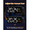 Netzu Projection Clock for Bedroom Ceiling, Alarm Clocks with 180°