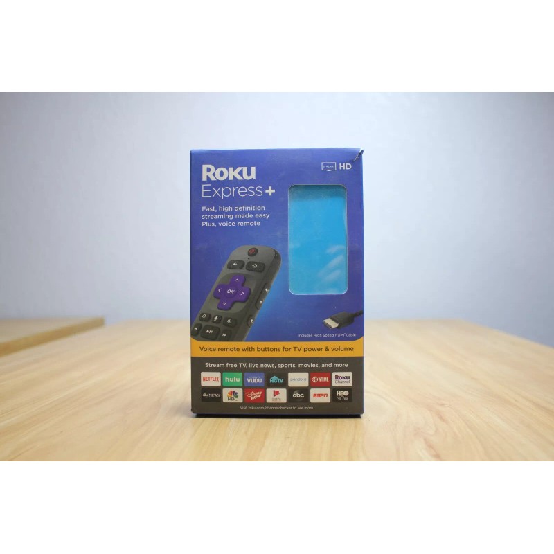 Roku Express+ HD Streaming Media Player with Voice Remote (NEW)