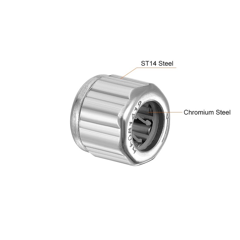 sourcing map Needle Roller Bearings, One Way Bearing, 8mm Bore
