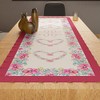PETTI Artigiani Italiani Kitchen Textile Set, 100% Hypoallergenic Microfibre, Flower