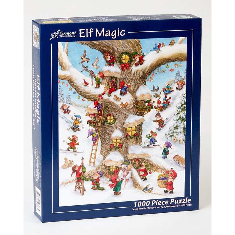 Elf Magic Jigsaw Puzzle
