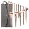 LuLiyLdJ Pennelli Make Up, 15 Pezzi Set Pennelli Trucco Professionale