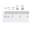 sourcing map 0.5mm Bearing Balls 304 Stainless Steel G100 Precision